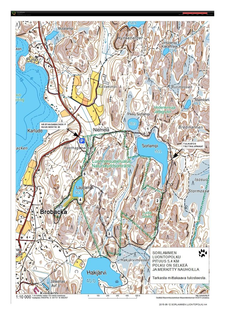 Sorlammen luontopolku